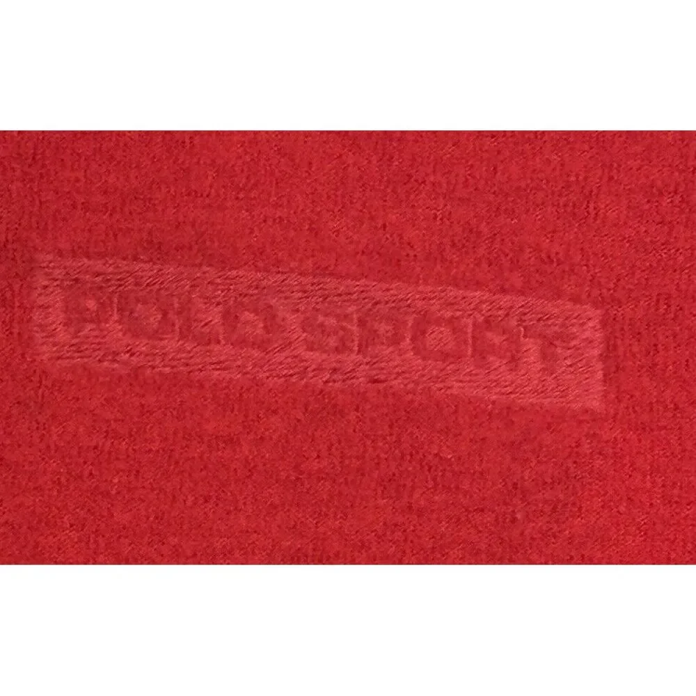 Polo Ralph Lauren Sport Men's Fleece Red Polyester Blend Pullover V-Neck Sz Sm‎